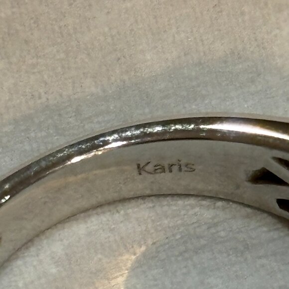 Karis 925 Sterling Silver Blue Topaz STS Ring - Picture 9 of 15